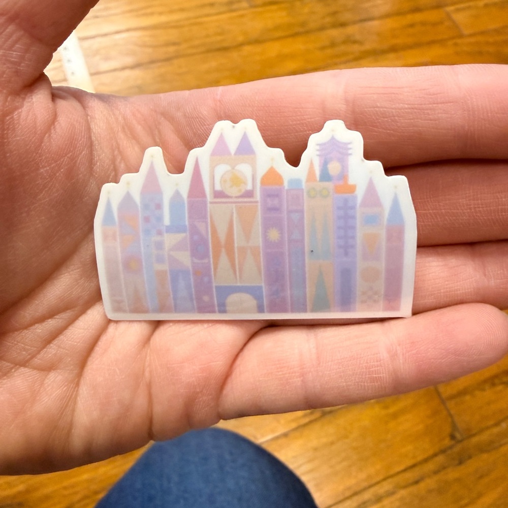 It’s a Small World Ride Pastel Sticker - Picture 8 of 11